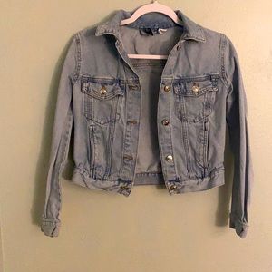 H&M denim jacket, size xs, ladies
